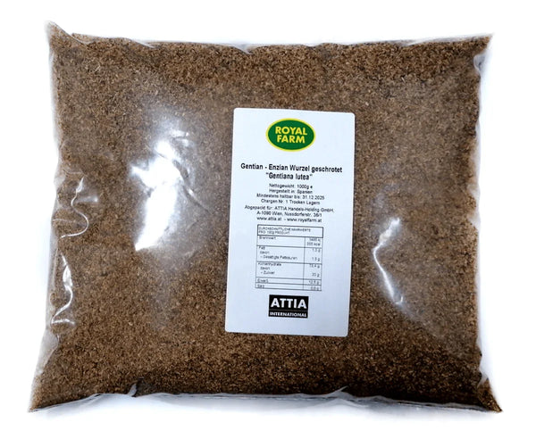 جذور جنتيان مجففة