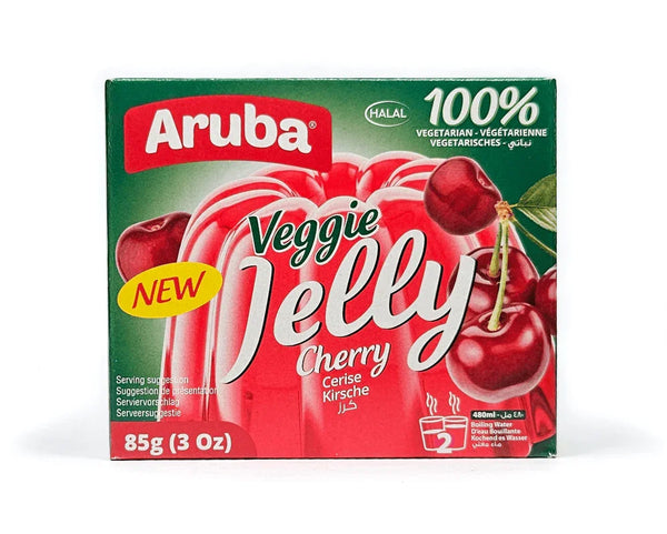 جيلي نباتي بنكهة الكرز