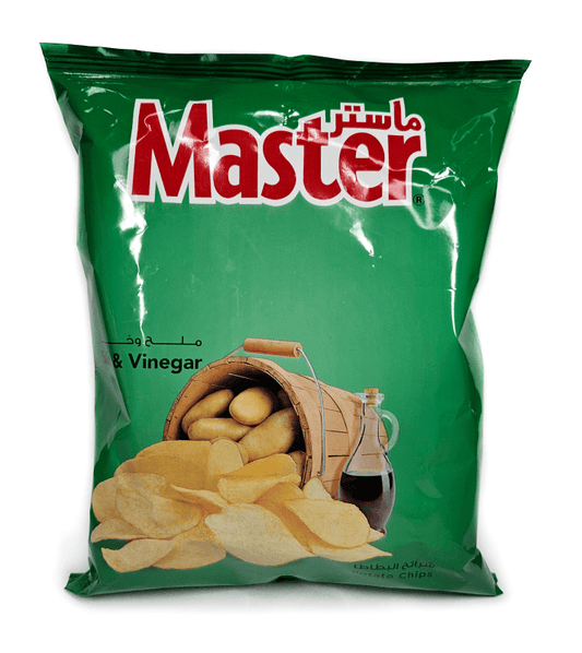 Knusprige Chips Salt & Vinegar