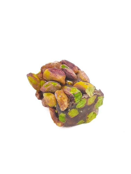 Luxuriöse Nougat mit Pistazien