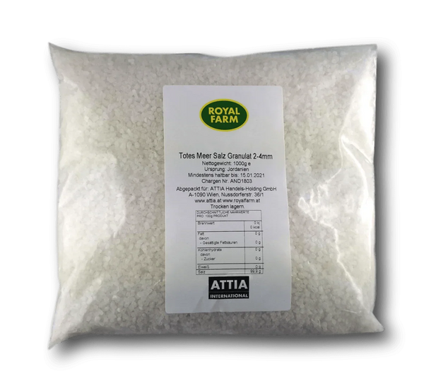 ملح البحر الميت حبيبات