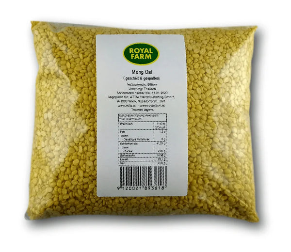 مونغ دال مقشر ومجروش