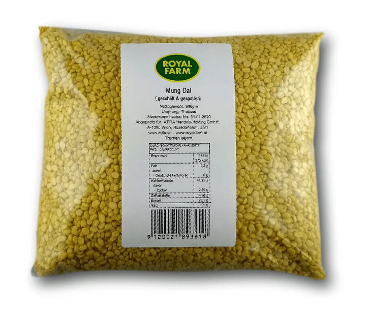 مونغ دال مقشر ومجروش