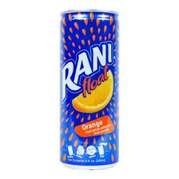 Orangensaft mit Orangenperlen