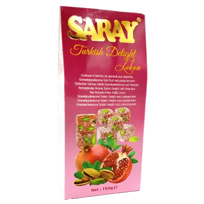 راحة تركية بالبندق والرمان