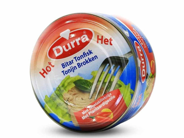 تونا قطع بزيت الصويا النقي حار