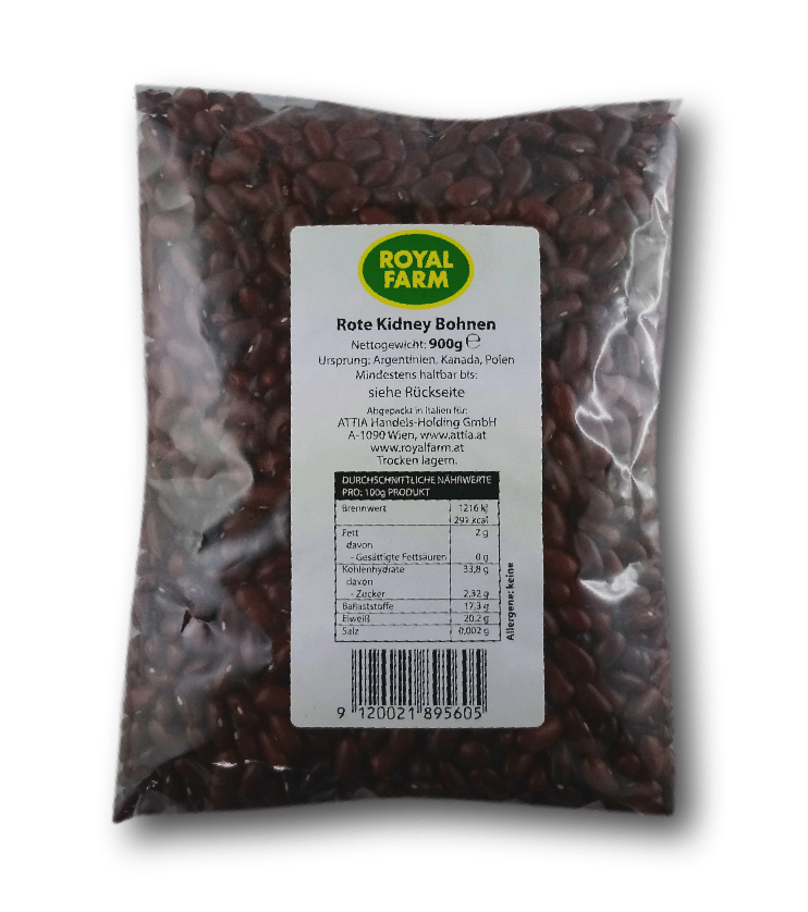 Rote Kidney Bohnen