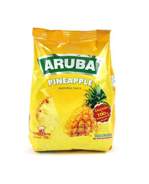 شراب بودرة سريع التحضير بنكهة الأناناس