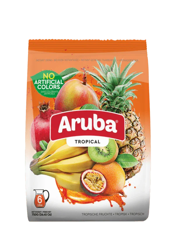 شراب بودرة سريع التحضير فواكة استوائية