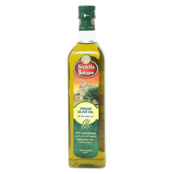 سرجيلا زيت زيتون بكر عصرة أولى