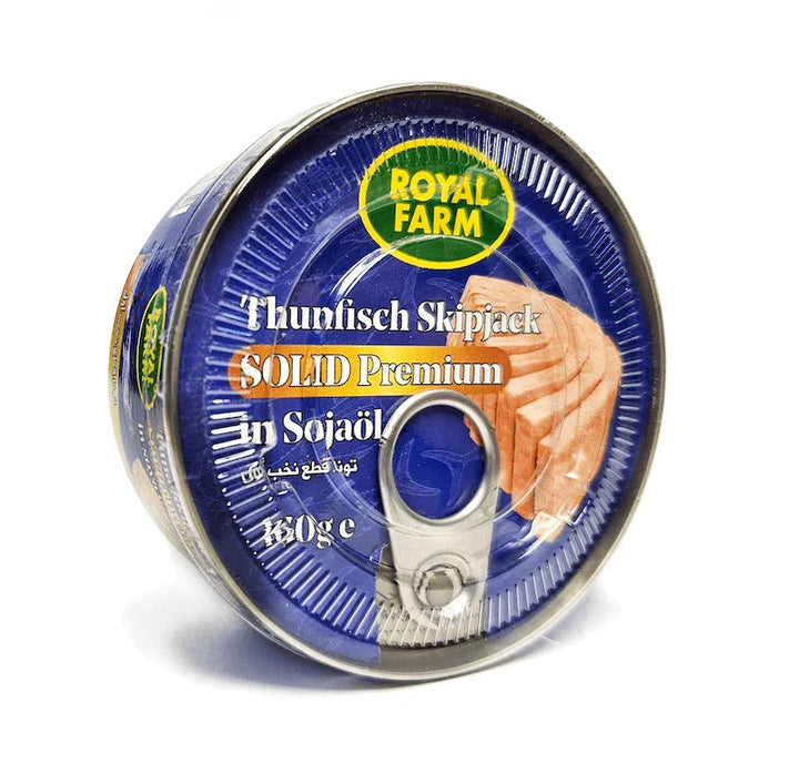 تونة قطع فاخرة في زيت الصويا