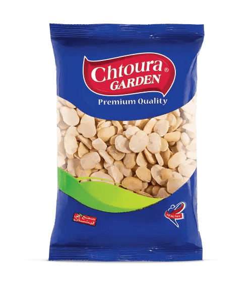 Zerkleinerte Fava - Bohnen