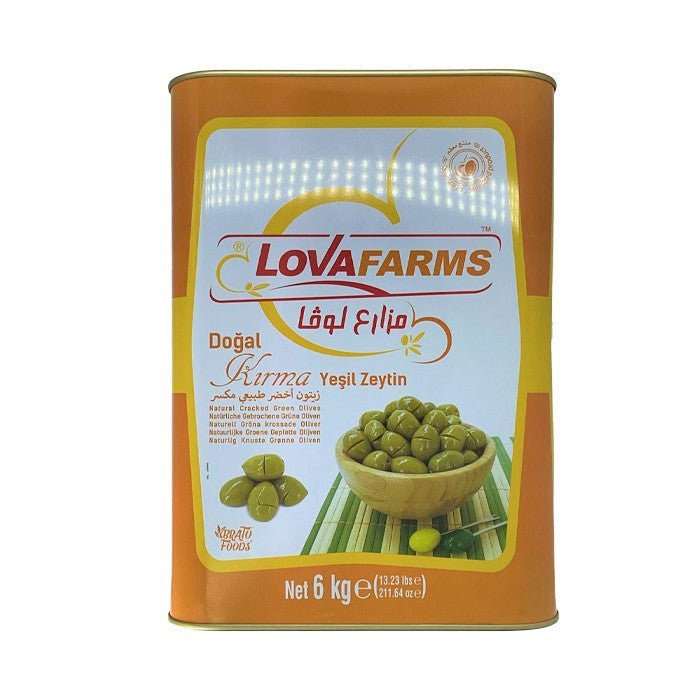 زيتون لوفا مكبوس بزيت الزيتون